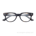 Französische transparente Designer Acetat Brille Frames ohne Objektive